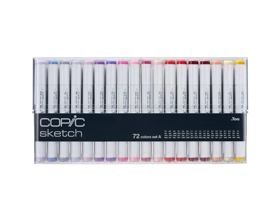 Copic Marker Sketch Sett – 72stk – B