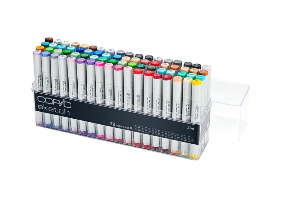 Copic Marker Sketch Sett – 72stk – B