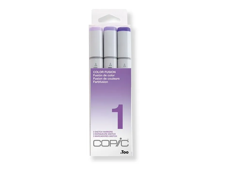 Copic Marker Sketch Sett – 3stk – Color Fusion 1