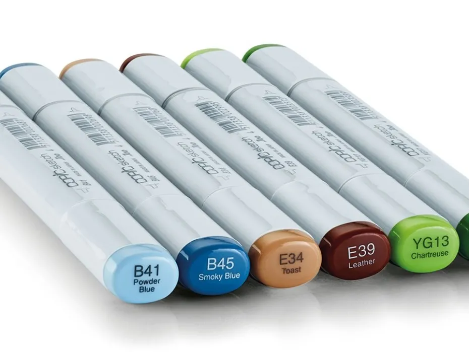 Copic Marker Sketch Sett – 6stk – Earth Essentials