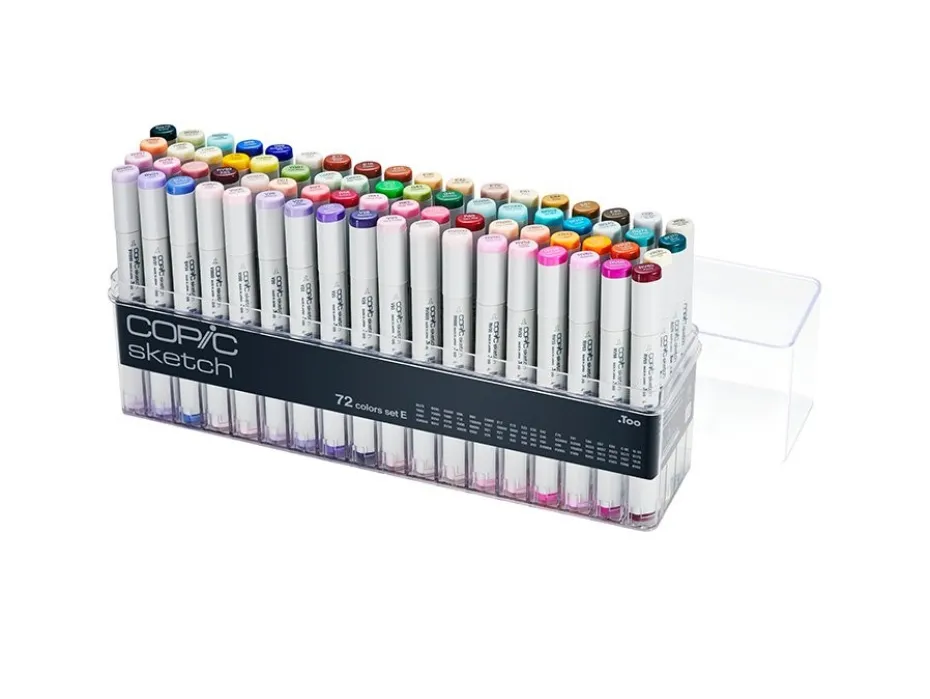 Copic Marker Sketch Sett – 72stk – E