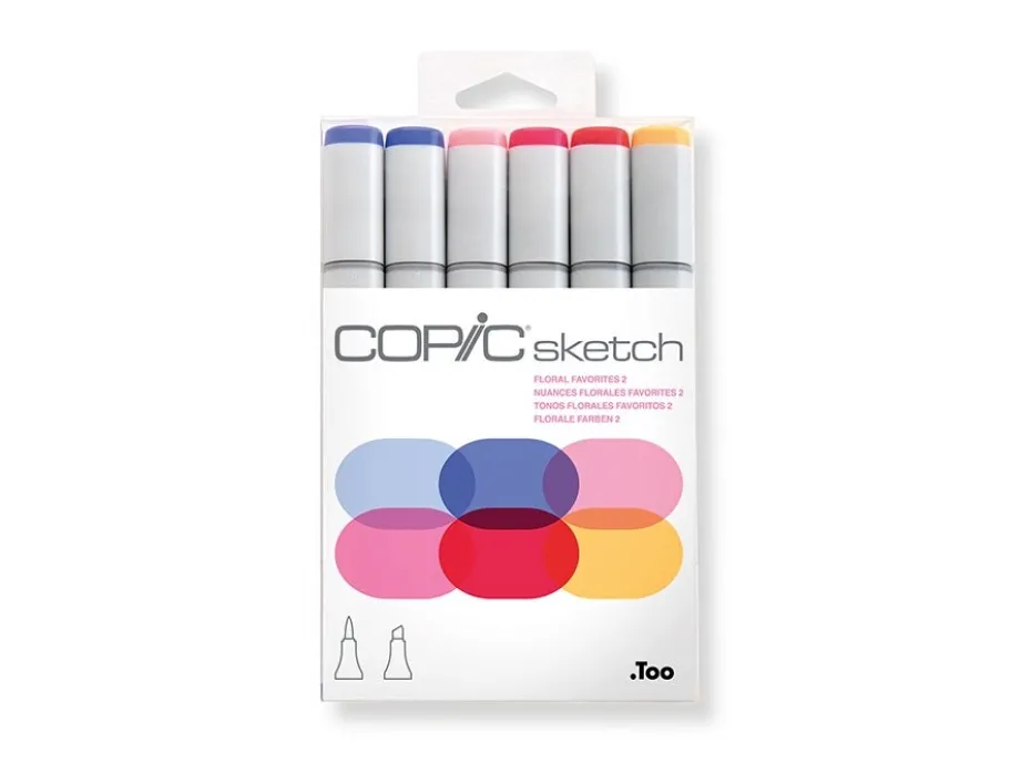 Copic Marker Sketch Sett – 6stk – Floral Favorites 2