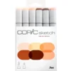 Copic Marker Sketch Sett – 6stk – Portrait