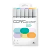 Copic Marker Sketch Sett – 6stk – Pale Pastels
