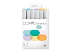 Copic Marker Sketch Sett – 6stk – Pale Pastels