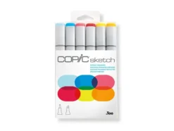 Copic Marker Sketch Sett – 6stk – Perfect Primaries