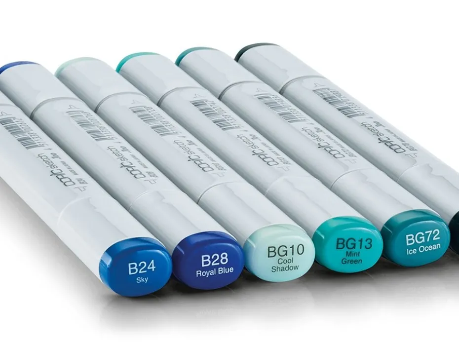 Copic Marker Sketch Sett – 6stk – Sea & Sky
