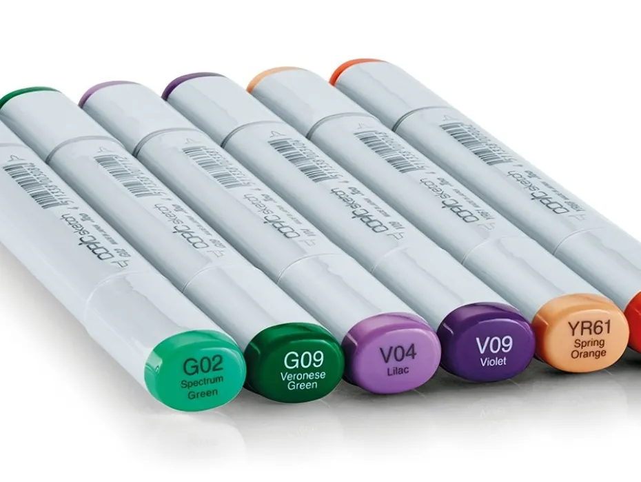 Copic Marker Sketch Sett – 6stk – Secondary Tones