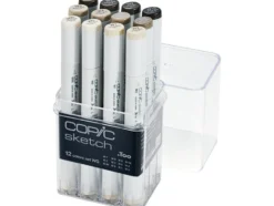 Copic Marker Sketch Sett – 12stk – Warm Grey