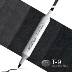 Copic Marker Sketch – T9 Toner Gray No.9
