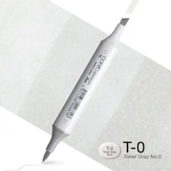 Copic Marker Sketch – T0 Toner Gray No.0