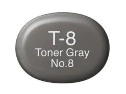 Copic Marker Sketch – T8 Toner Gray No.8