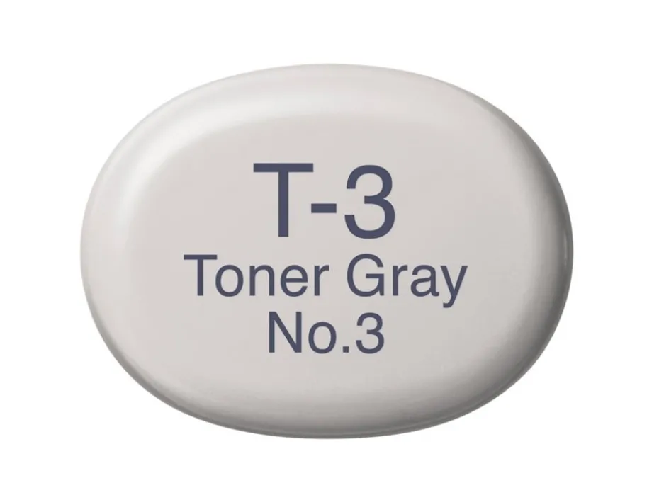 Copic Marker Sketch – T3 Toner Gray No.3