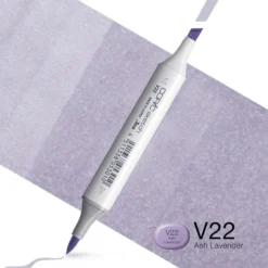 Copic Marker Sketch – V22 Ash Lavender