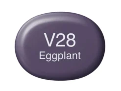 Copic Marker Sketch – V28 Eggplant