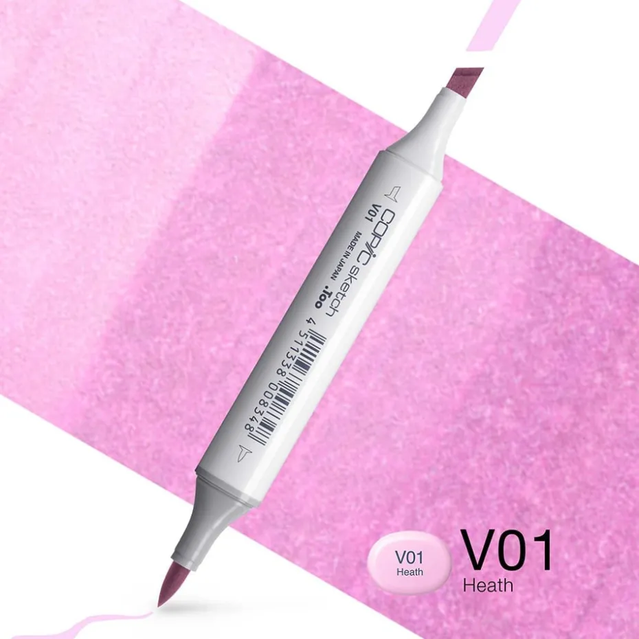 Copic Marker Sketch – V01 Heath