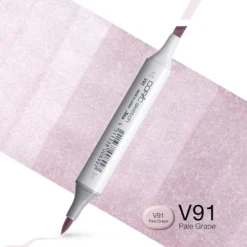 Copic Marker Sketch – V91 Pale Grape