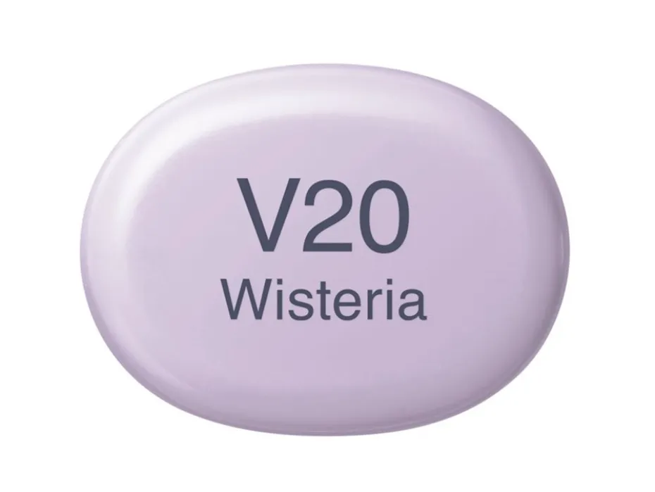 Copic Marker Sketch – V20 Wisteria