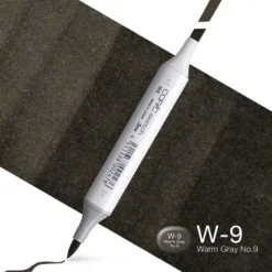 Copic Marker Sketch – W9 Warm Gray No.9