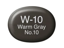 Copic Marker Sketch – W10 Warm Gray No.10