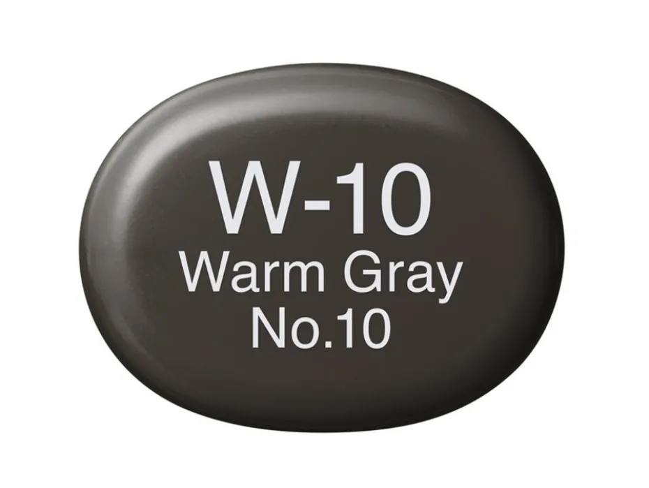 Copic Marker Sketch – W10 Warm Gray No.10