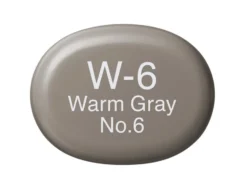 Copic Marker Sketch – W6 Warm Gray No.6