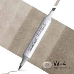 Copic Marker Sketch – W4 Warm Gray No.4