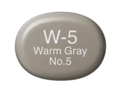 Copic Marker Sketch – W5 Warm Gray No.5