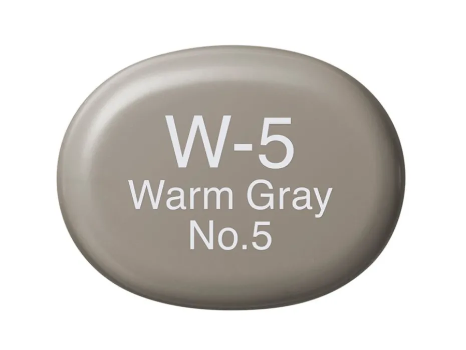 Copic Marker Sketch – W5 Warm Gray No.5