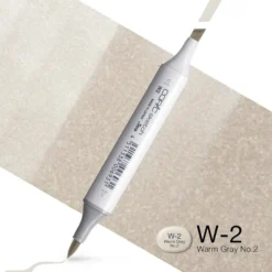 Copic Marker Sketch – W2 Warm Gray No.2