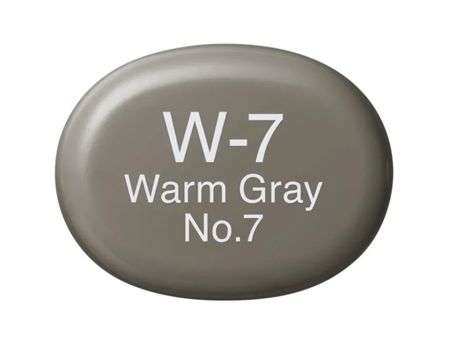Copic Marker Sketch – W7 Warm Gray No.7