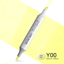 Copic Marker Sketch – Y00 Barium Yellow