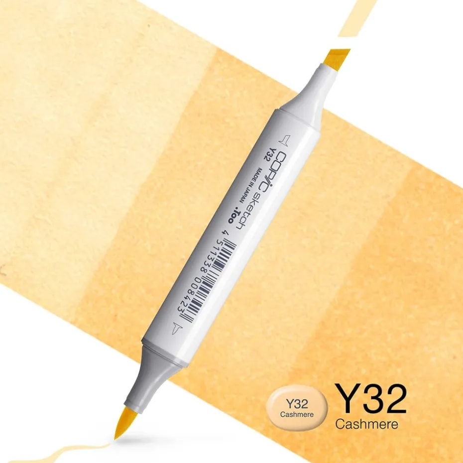 Copic Marker Sketch – Y32 Cashmere