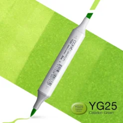 Copic Marker Sketch – YG25 Celadon Green