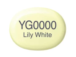 Copic Marker Sketch – YG0000 Lily White