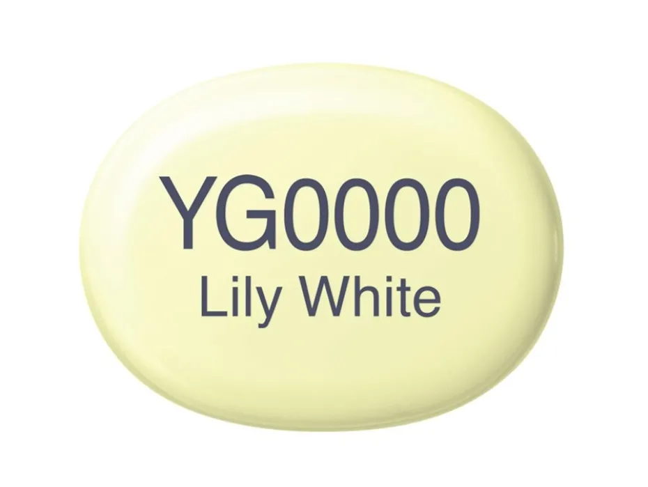 Copic Marker Sketch – YG0000 Lily White