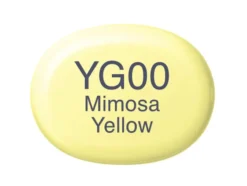 Copic Marker Sketch – YG00 Mimosa Yellow