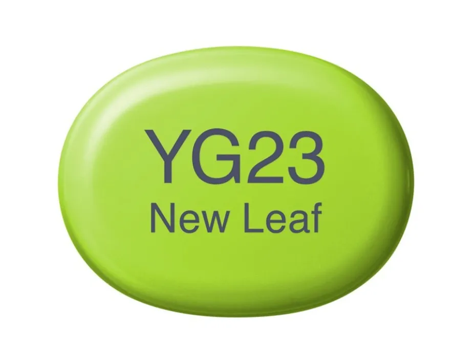 Copic Marker Sketch – YG23 New Leaf
