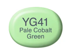 Copic Marker Sketch – YG41 Pale Cobalt Green