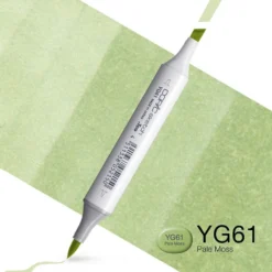 Copic Marker Sketch – YG61 Pale Moss