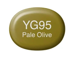 Copic Marker Sketch – YG95 Pale Olive
