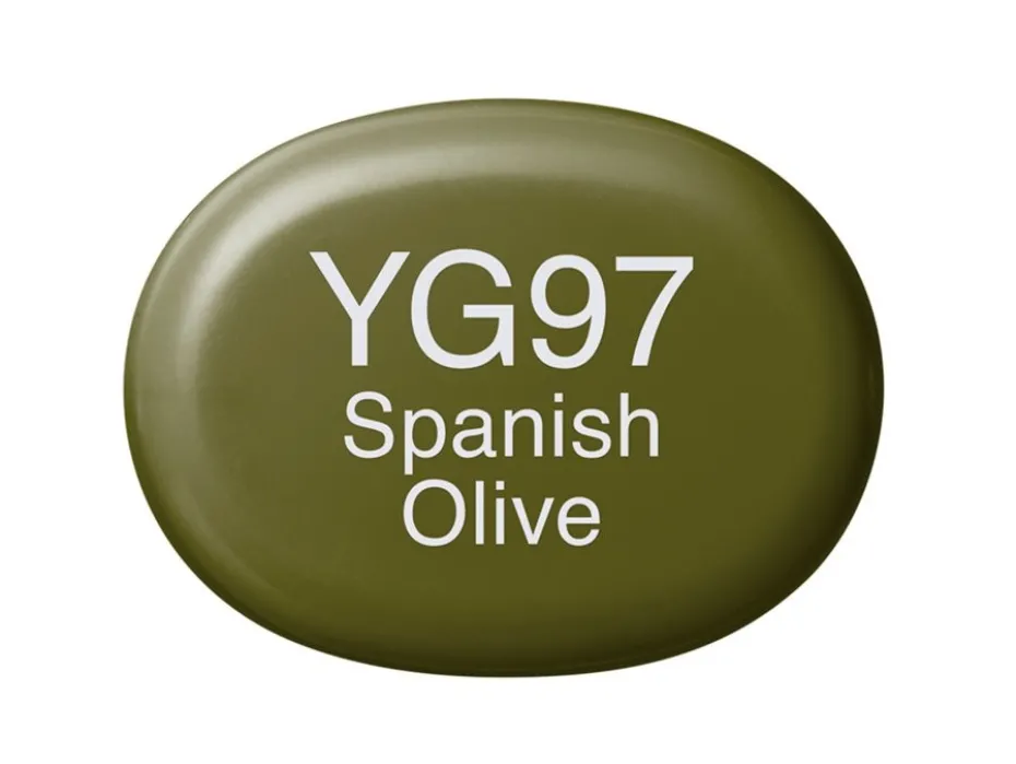 Copic Marker Sketch – YG97 Spanish Olive
