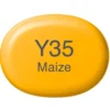Copic Marker Sketch – Y35 Maize