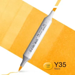 Copic Marker Sketch – Y35 Maize