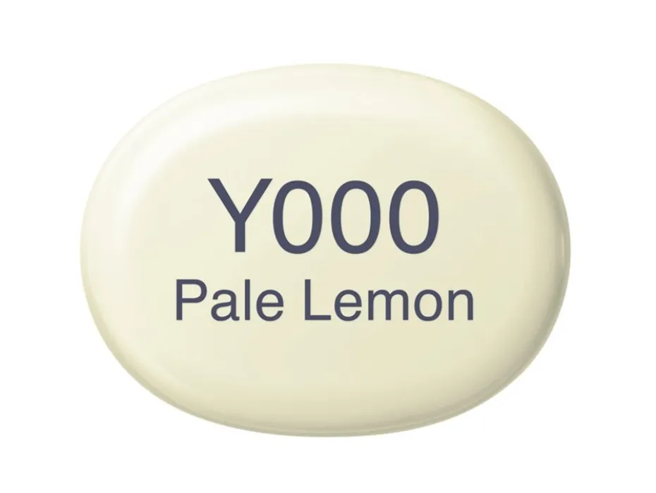 Copic Marker Sketch – Y000 Pale Lemon