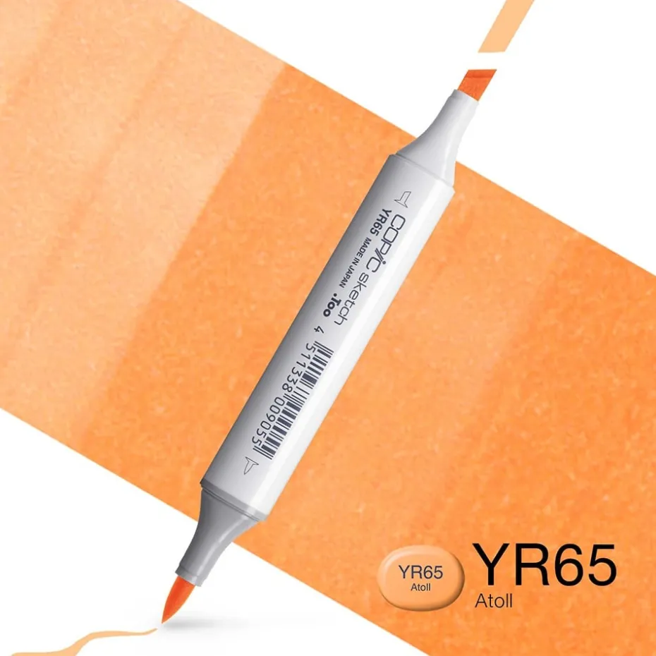 Copic Marker Sketch – YR65 Atoll
