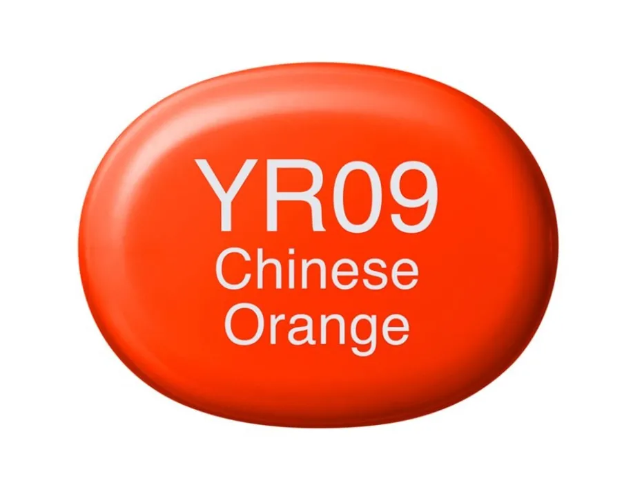 Copic Marker Sketch – YR09 Chinese Orange