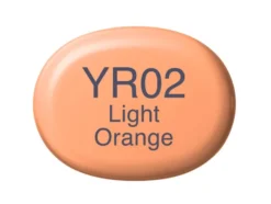 Copic Marker Sketch – YR02 Light Orange