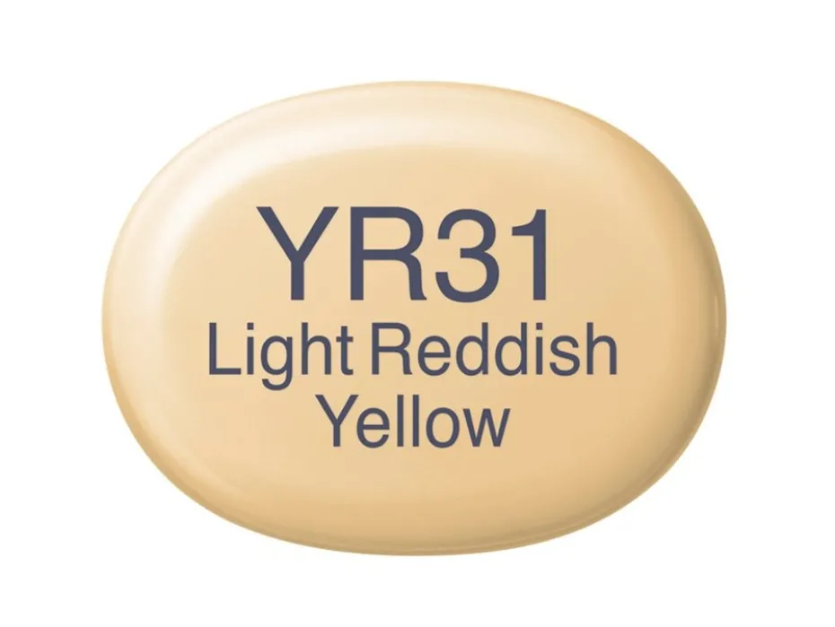 Copic Marker Sketch – YR31 Light Reddish Yellow