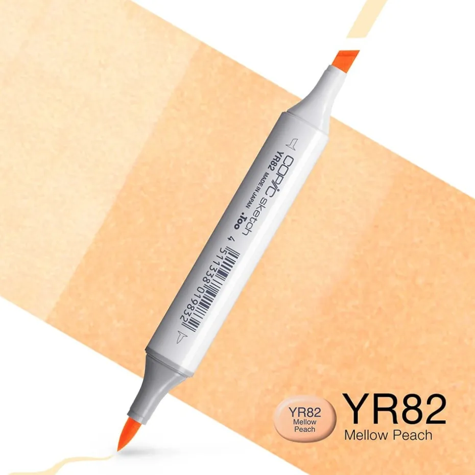Copic Marker Sketch – YR82 Mellow Peach